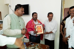 Federation president visited on 05.01.2018 to head office